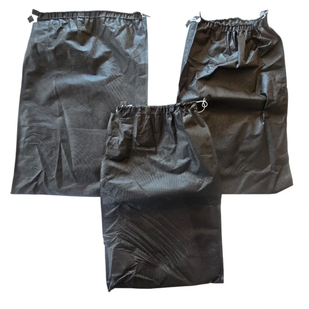 Hexclad Hybrid Luxury Cookware Storage Bags Lot of 3 Drawstring Pans‎ Lids Roast